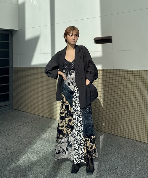 Ameri（アメリ） ジャケット テーラードジャケット MEDI LINE LACE