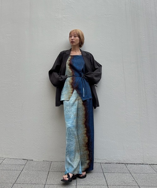 Ameri（アメリ） ジャケット テーラードジャケット MEDI LINE LACE