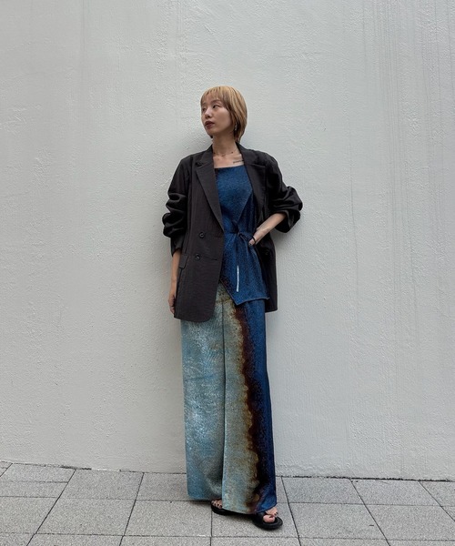 Ameri（アメリ） ジャケット テーラードジャケット MEDI LINE LACE