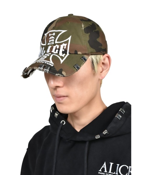 ALICE HOLLYWOOD キャップ 帽子 MOTO COUTURE CAP メンズ レディース