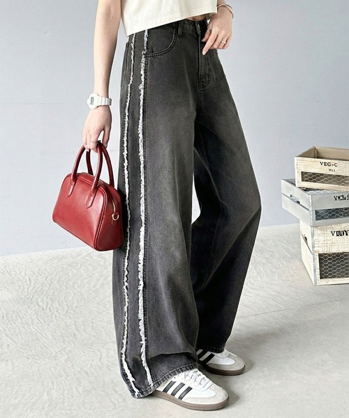 「Java」 デニムパンツ SMALL ブルー レディース_画像4