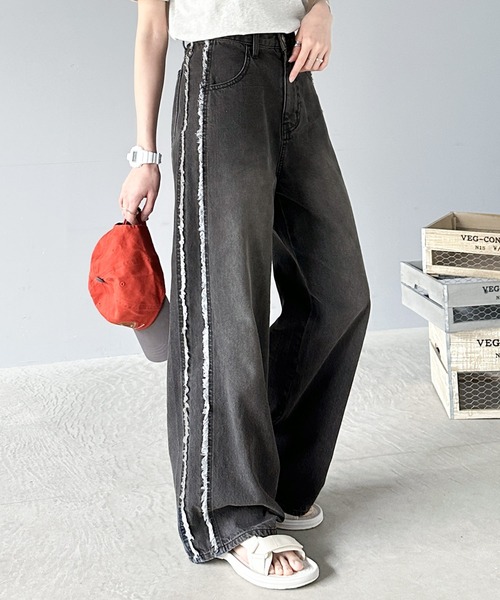 「Java」 デニムパンツ SMALL ブルー レディース_画像9