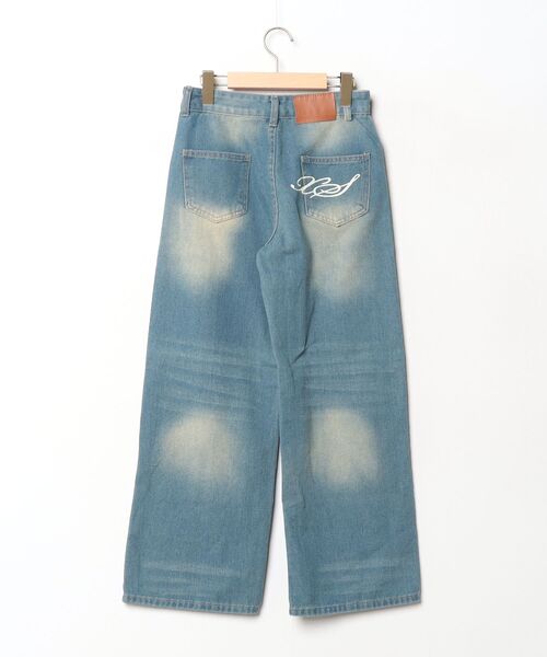 「shameless」 デニムパンツ S ブルー レディース_画像2