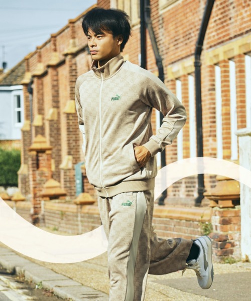 PUMA（プーマ） ジャージブルゾン SMALL ベージュ系その他 メンズ