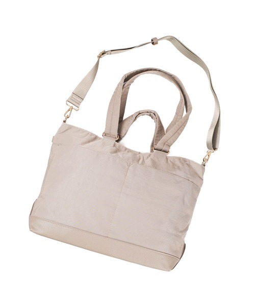 ショルダーバッグ 【2way・撥水】 キャンバス トート バッグ
