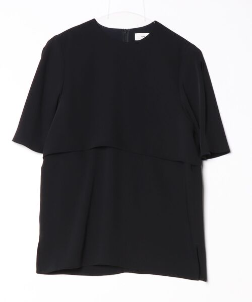 HYKE ブラック パフスリーブ ブラウス　size1 HYKE（ハイク） 半袖ブラウス 1 ブラック レディース : ZOZOTOWN Yahoo