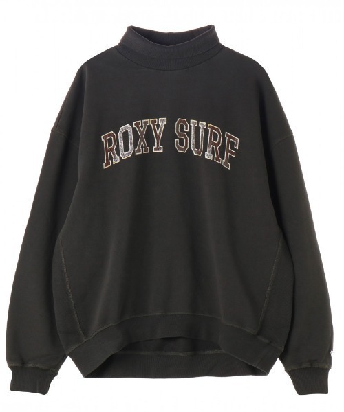 「ROXY」 スウェットカットソー MEDIUM ブラック レディース_画像8