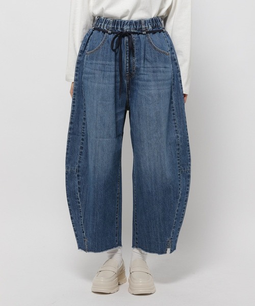 「niko and...」 デニムパンツ LARGE ブルー レディース_画像7
