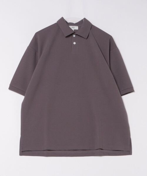 「AH ABAHOUSE」 半袖Tシャツ 46 チャコールグレー メンズ_画像2
