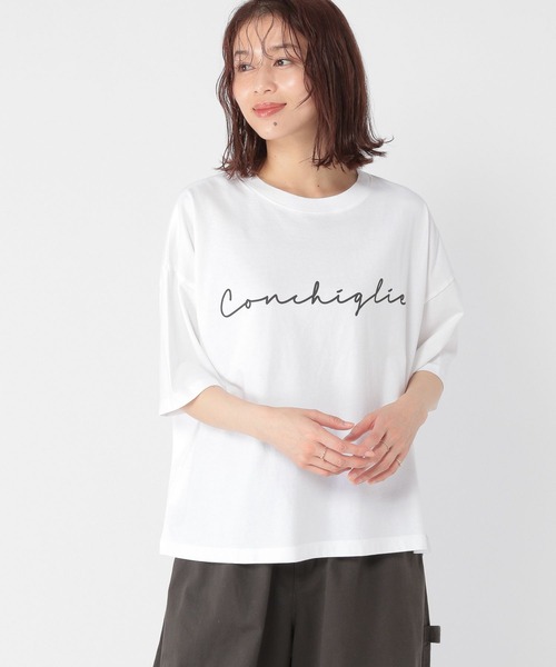 「studio CLIP」 半袖Tシャツ FREE グリーン レディース_画像3