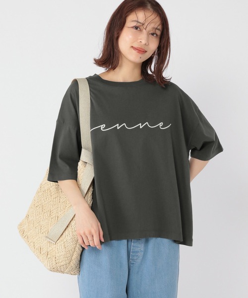 「studio CLIP」 半袖Tシャツ FREE グリーン レディース_画像8