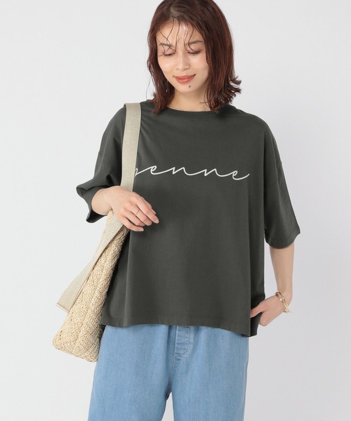 「studio CLIP」 半袖Tシャツ FREE グリーン レディース_画像9