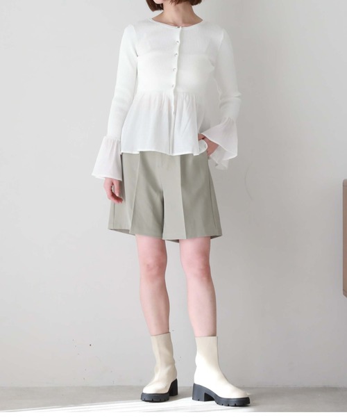 「archives」 ショートパンツ MEDIUM ホワイト レディース_画像5