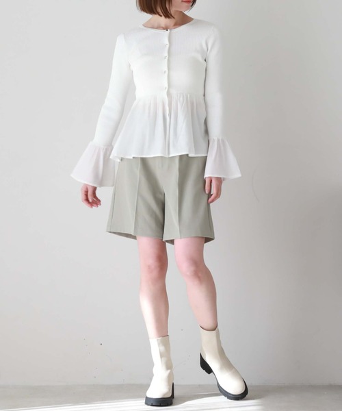 「archives」 ショートパンツ MEDIUM ホワイト レディース_画像7