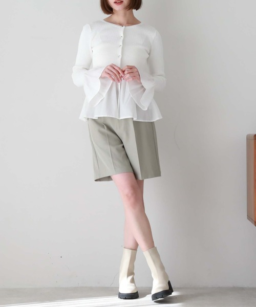 「archives」 ショートパンツ MEDIUM ホワイト レディース_画像8