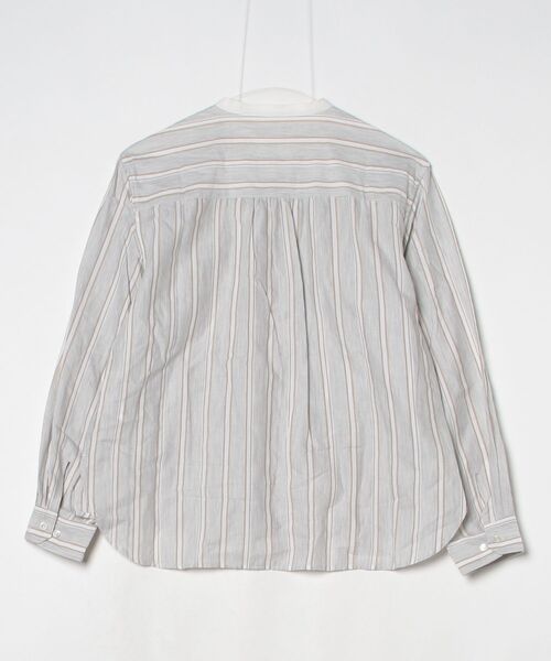 「human woman」 長袖ブラウス SMALL グレー レディース_画像2