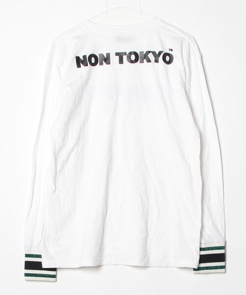 「NON TOKYO」 長袖Tシャツ FREE ホワイト メンズ_画像2