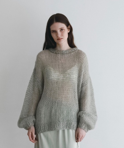 anuke（アンヌーク） ニット セーター Lowgauge Mohair Knit