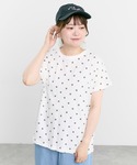 tシャツ 半袖 「オーガニックコットン」ドット...の詳細画像3