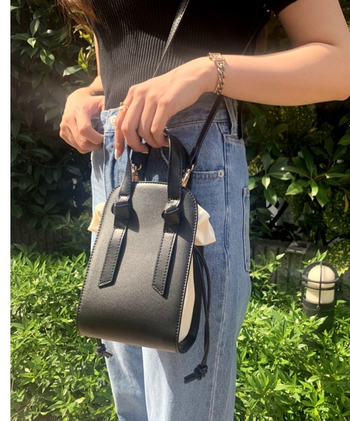 ショルダーバッグ バッグ Wego ハンドル巾着ショルダー Zozotown Yahoo 店 通販 Yahoo ショッピング