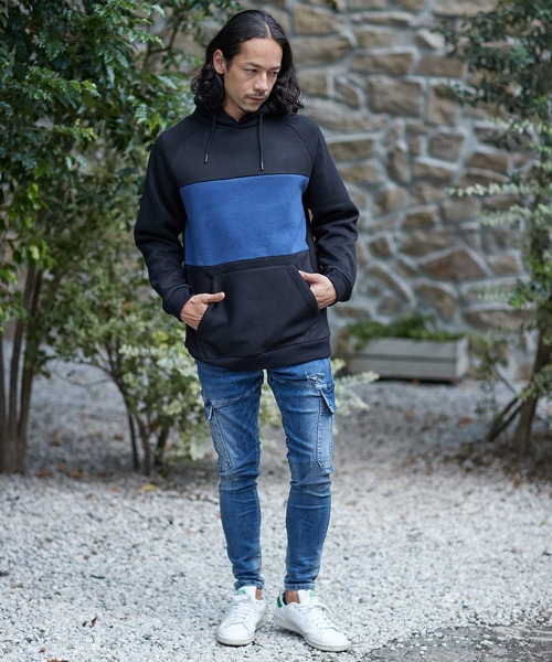 高評価お得 パンツ PayPayモール店 - 通販 - PayPayモール カーゴパンツ mp9477-ケミカル加工ストレッチデニムカーゴパンツ ZOZOTOWN 人気定番お得