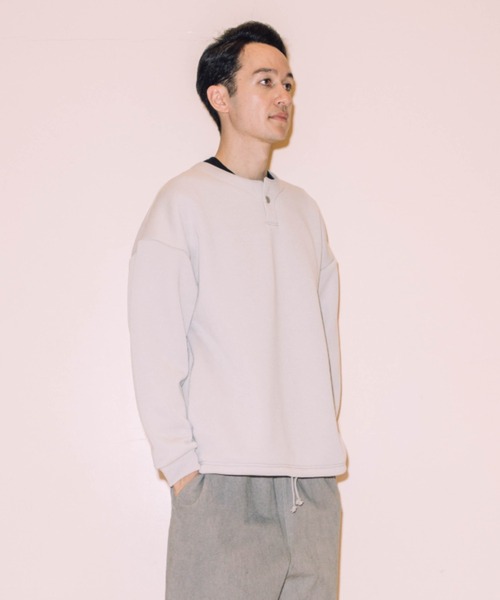 Jackman（ジャックマン） トレーナー スウェット Sweat Himo Henley