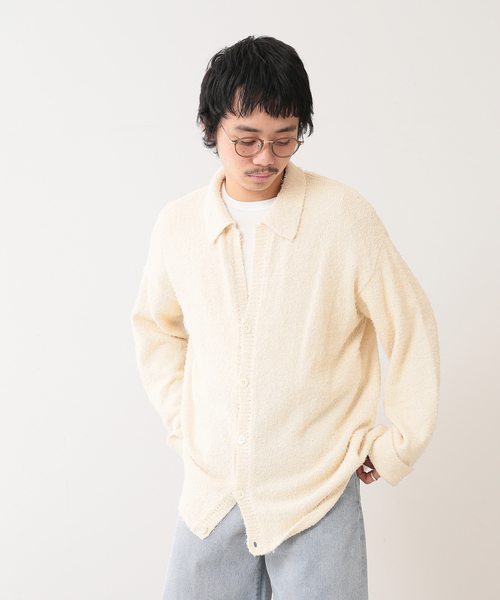 UNFOLLOW FOLL シャギーカーディガン UNFOLLOW（アンフォロー） カーディガン 「FOLL / フォル」クール