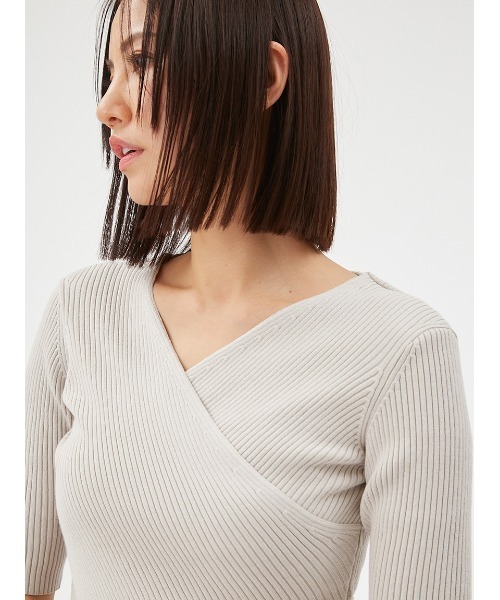 ワンピース フレアスカートコンビニットワンピース FRAY