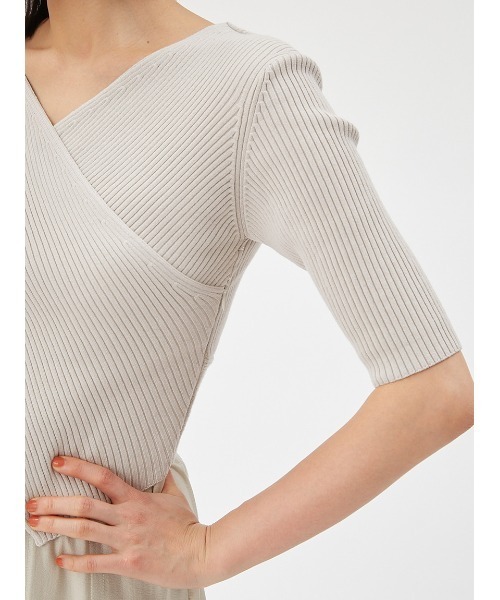 ワンピース フレアスカートコンビニットワンピース FRAY