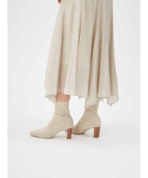 ワンピース フレアスカートコンビニットワンピース FRAY