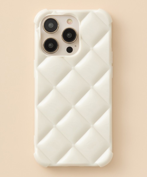 emonique（エモニーク） スマホケース キルティング iPhoneケース