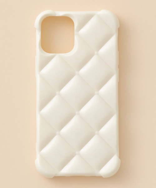emonique スマホケース キルティング iPhoneケース カバー
