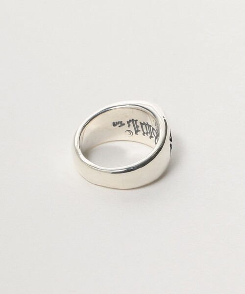 指輪 リング 「EXCLUSIVE」Small Signet Ring メンズ レディースの画像