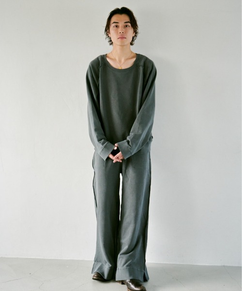 Camphor wood トレーナー スウェット reversible inside-out