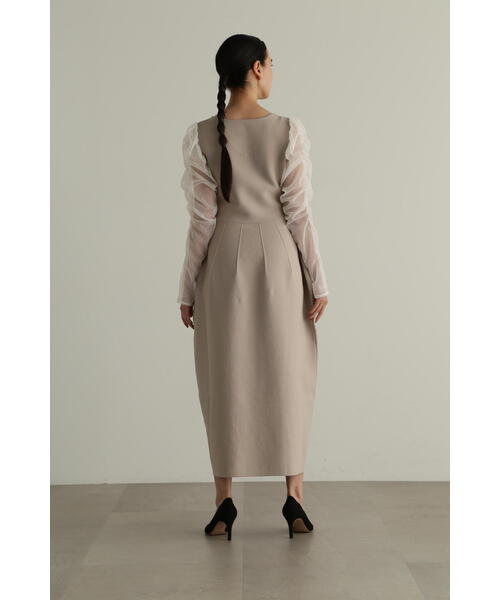 JILL STUART（ジルスチュアート） ワンピース チュールドッキング