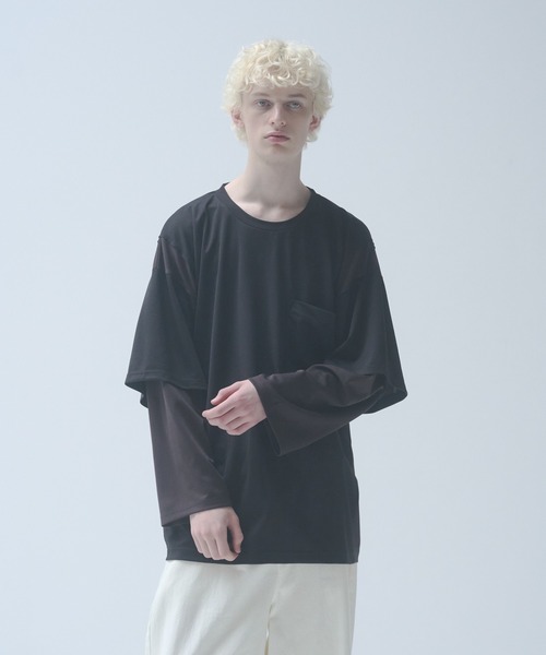 DOOPZ（ドープス） tシャツ SWITCHING LAYERED CUTSEW - 切替