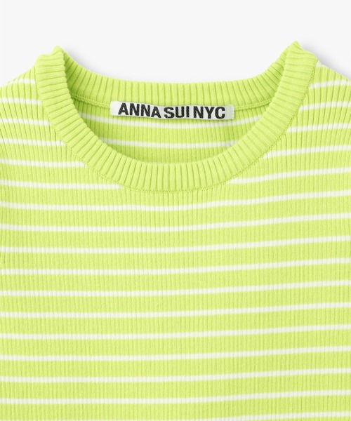 カットワンピース anna sui mini ロゴ ロゴテープカットワンピース