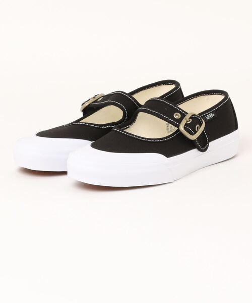 スニーカー レディース VANS ヴァンズ MARY JANE メリージェーン VN000CRR6BT BLK/TRUE WHITE｜zozo｜04