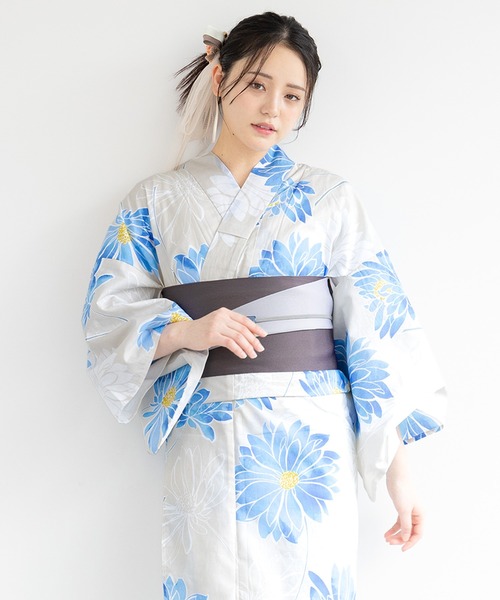 SOUBIEN（創美苑） 浴衣 夏を彩るレディース浴衣2点セット （浴衣＋帯
