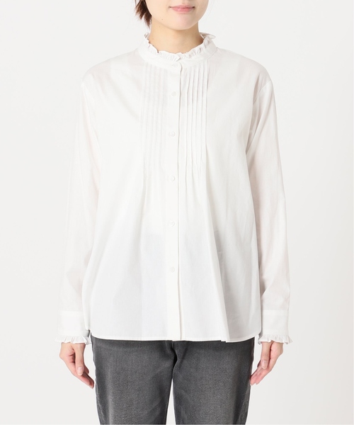 ブロードフリルシャツ JOURNAL STANDARD relume シャツ ブラウス 「再入荷！」「24AW