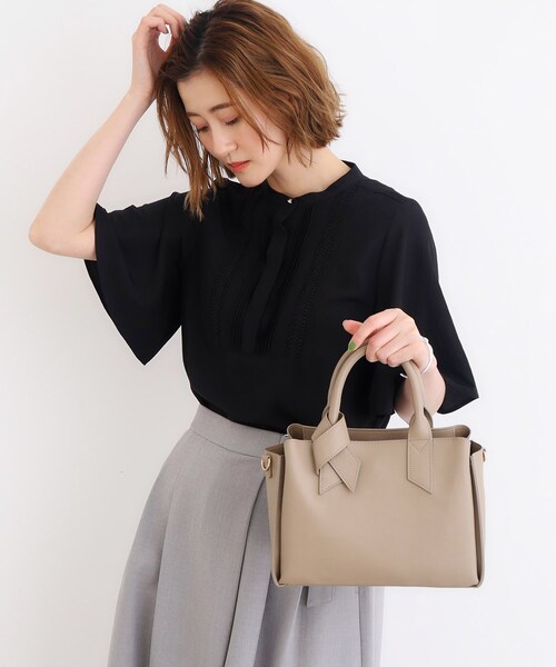 A'N'D london 手袋バッグ 2way 大 grove（グローブ） トートバッグ ハンドルノット2WAYトート レディース