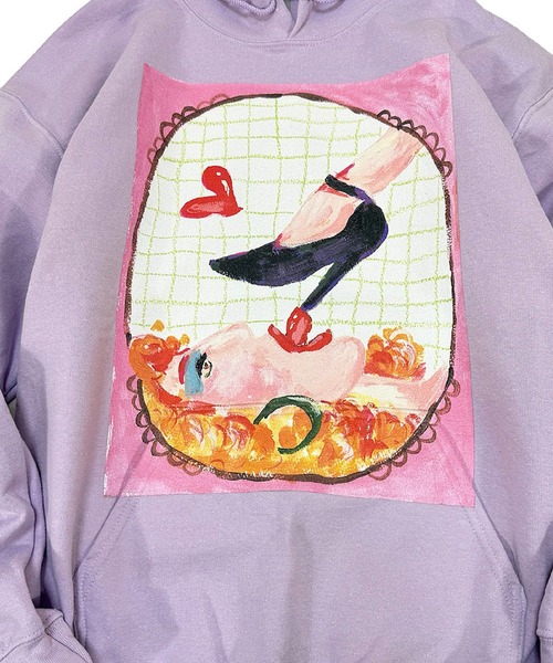 LABRAT（ラブラット） パーカー HINA×LABRAT 'Extacy' Hoodie メンズ