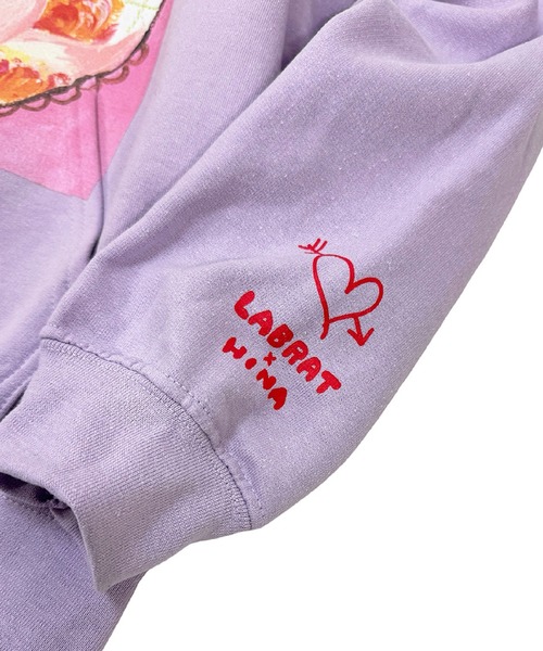LABRAT（ラブラット） パーカー HINA×LABRAT 'Extacy' Hoodie メンズ
