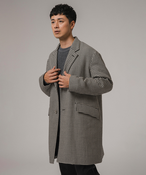 ＊*♪様 MACKINTOSH チェスターコート チェック柄 Mackintosh チェスターコート コート MACKINTOSH
