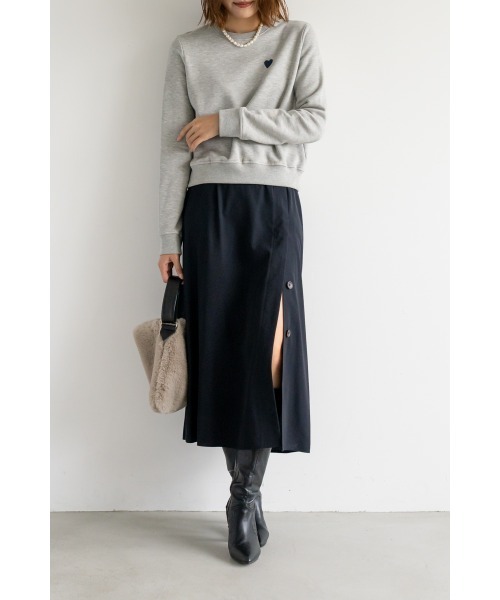 【新品】ムータゴルフ　トレーナー　黒　レディースＭ MM6 エムエムシックス メゾンマルジェラ トレーナー SH0GU0029 M25014