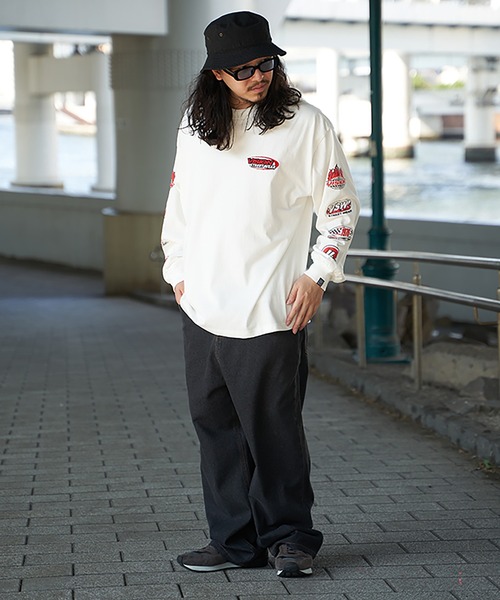 VISION STREET WEAR（ヴィジョンストリートウェア） tシャツ ロゴ袖