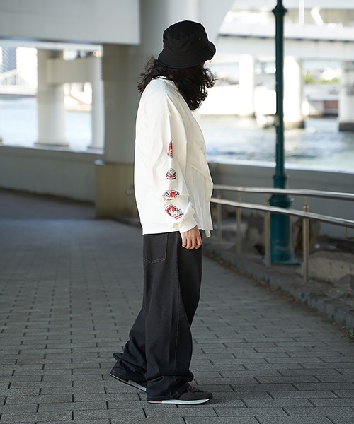 VISION STREET WEAR（ヴィジョンストリートウェア） tシャツ ロゴ袖