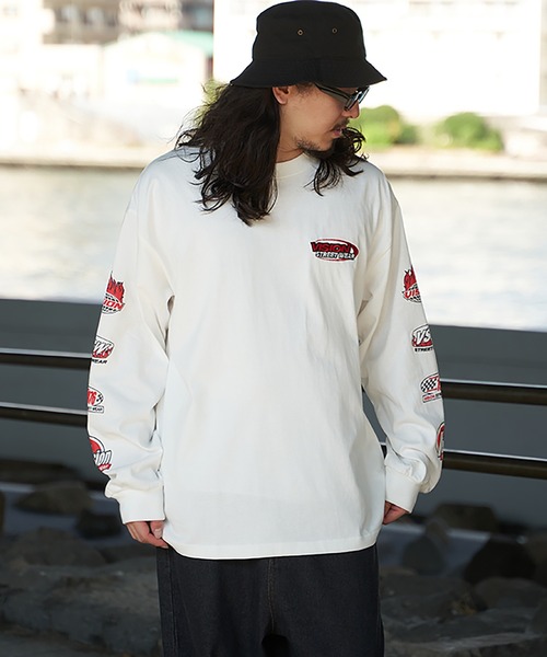VISION STREET WEAR（ヴィジョンストリートウェア） tシャツ ロゴ袖