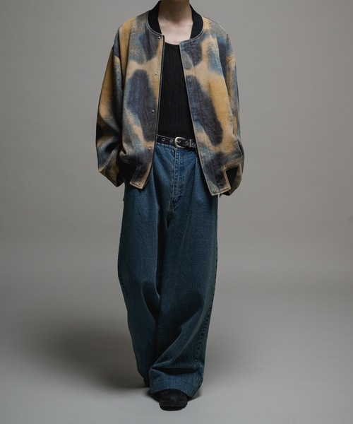 Casper John Boucle MA-1/ブークレMA-1 Casper John ma1 ma-1 Lace MA-1/レースMA-1 メンズ : ZOZOTOWN