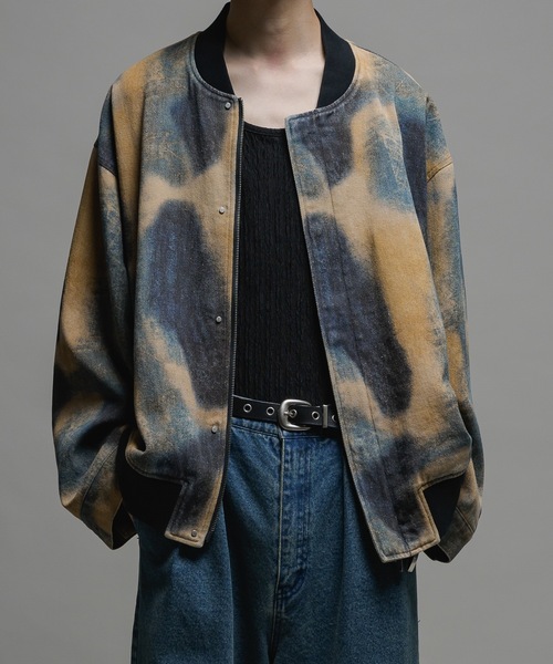 Casper John Boucle MA-1/ブークレMA-1 Casper John ma1 ma-1 Lace MA-1/レースMA-1 メンズ : ZOZOTOWN